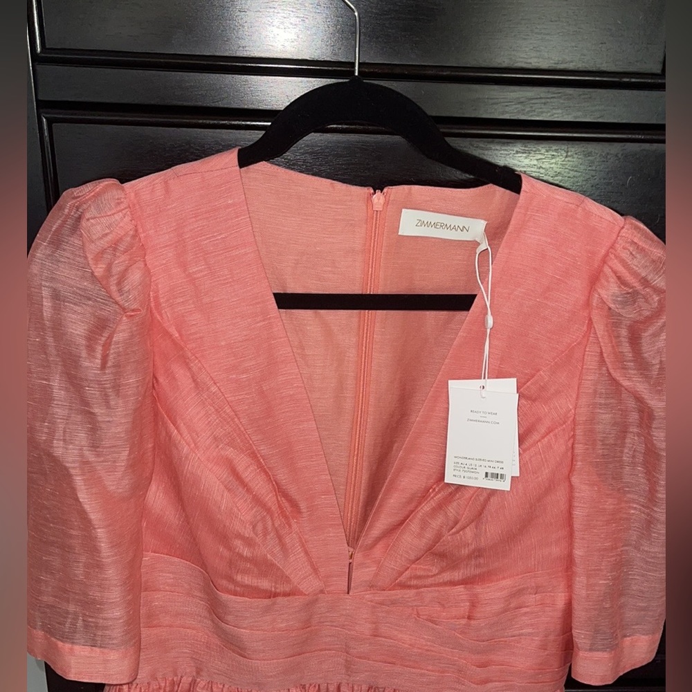 ZIMMERMANN Wonderland Minidress NWT - Picture 10 of 11